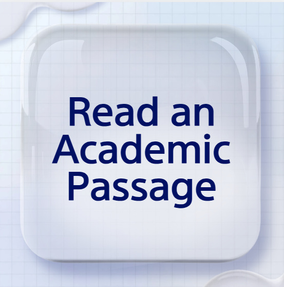 토플개정 리딩 유형 3: Read an Academic Passage
